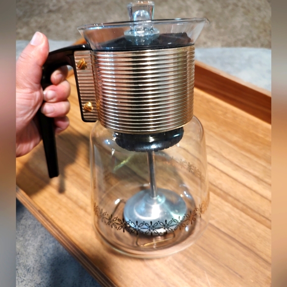 Vintage MCM Cory 8 cup coffee maker / pot / carafe - Picture 6 of 15